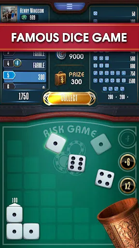 Farkle online 10000 Dice Game screenshot