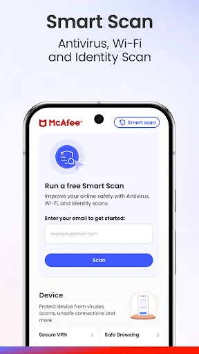 McAfee Security: Antivirus VPN screenshot