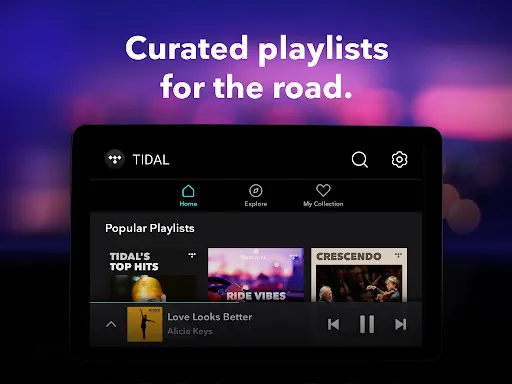 TIDAL Music: HiFi sound screenshot
