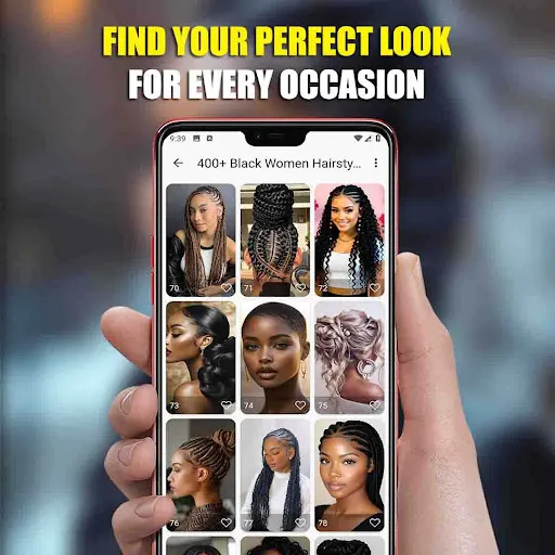 400+ Black Women Hairstyles screenshot