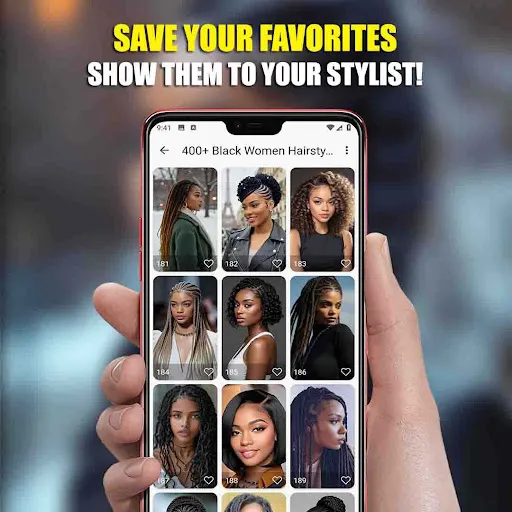 400+ Black Women Hairstyles screenshot