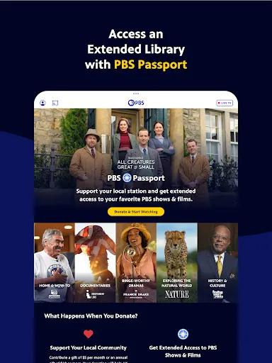 PBS: TV Shows & Documentaries screenshot