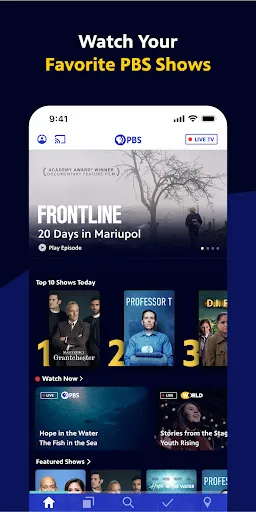 PBS: TV Shows & Documentaries screenshot