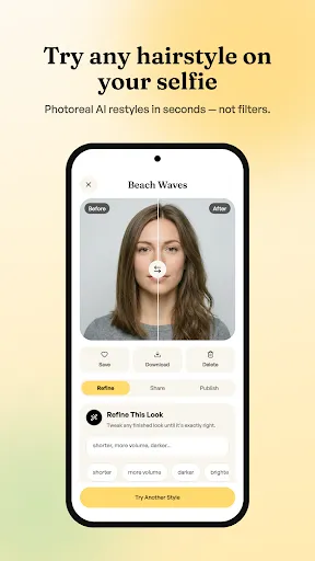 Snip: AI Hairstyle Try-On screenshot