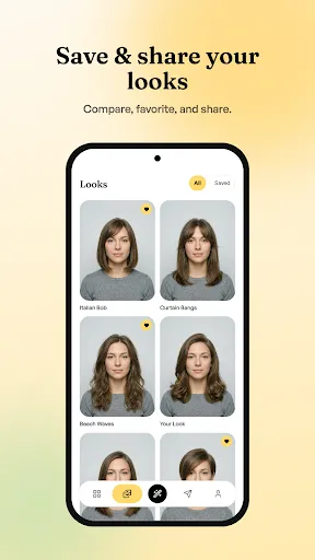 Snip: AI Hairstyle Try-On screenshot