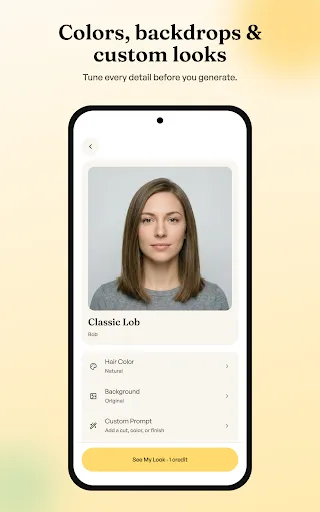 Snip: AI Hairstyle Try-On screenshot