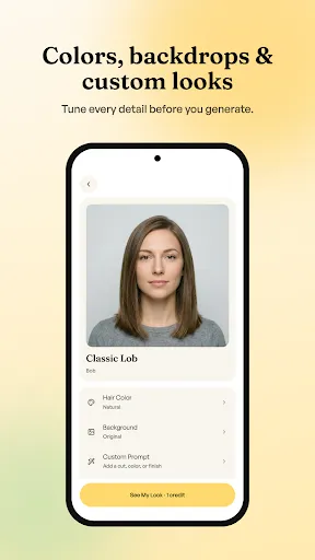 Snip: AI Hairstyle Try-On screenshot