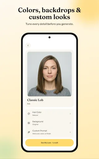 Snip: AI Hairstyle Try-On screenshot
