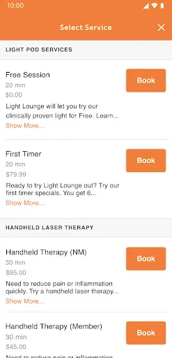 Light Lounge screenshot