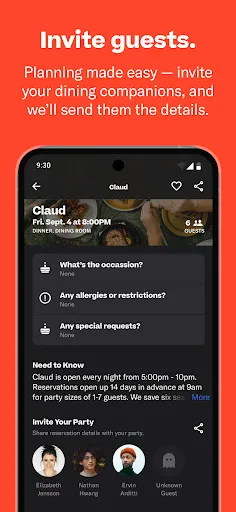 Resy screenshot
