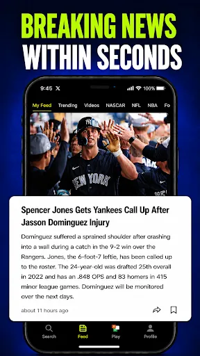 Sports Condensed—9 Second News screenshot
