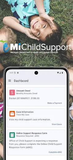 MiChildSupport screenshot