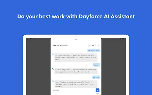 Dayforce screenshot