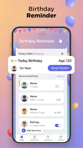 Birthday Invitation Card Maker screenshot