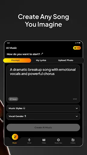 AI Song Generator - Jukebox screenshot