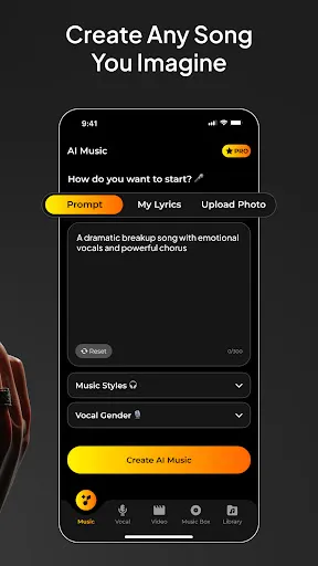 AI Song Generator - Jukebox screenshot