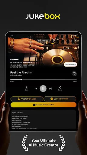 AI Song Generator - Jukebox screenshot
