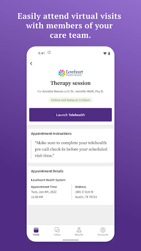 athenaPatient screenshot