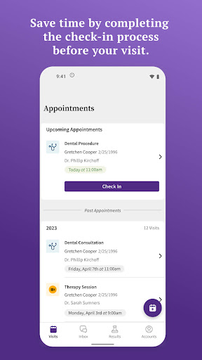 athenaPatient screenshot