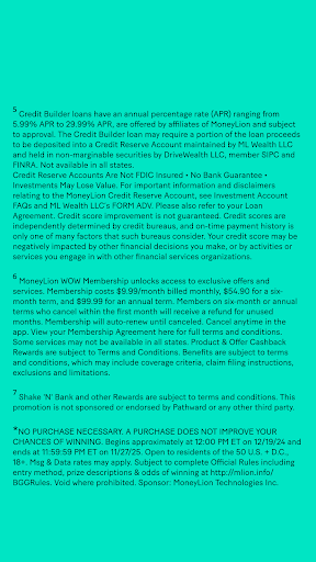 MoneyLion: Banking & Cash Back screenshot