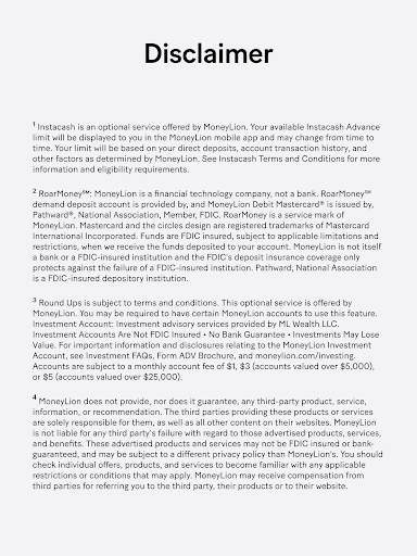 MoneyLion: Banking & Cash Back screenshot