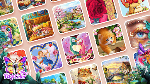 Tap Color Pro: Color By Number screenshot