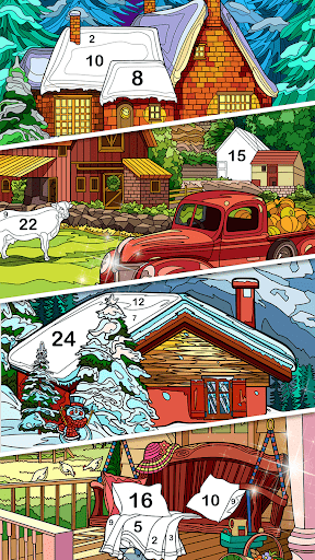 Tap Color Pro: Color By Number screenshot