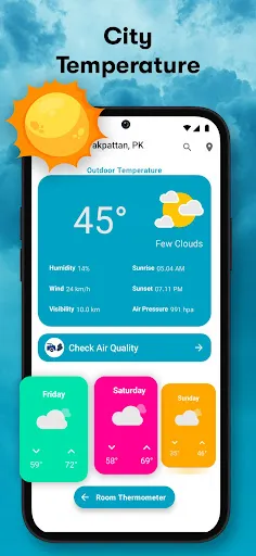 Thermometer Room Temperature screenshot