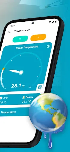 Thermometer Room Temperature screenshot