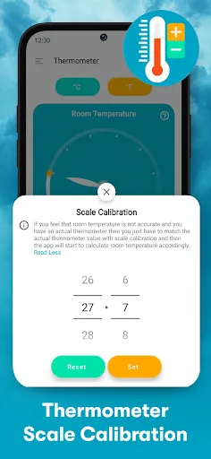 Thermometer Room Temperature screenshot