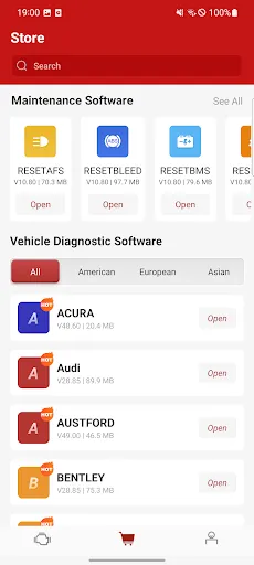 Ediag screenshot