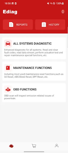 Ediag screenshot