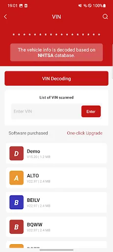 Ediag screenshot