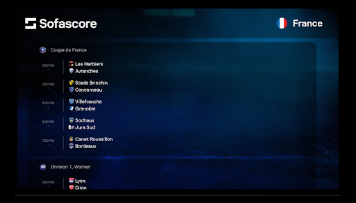 Sofascore: Live Sports Scores screenshot