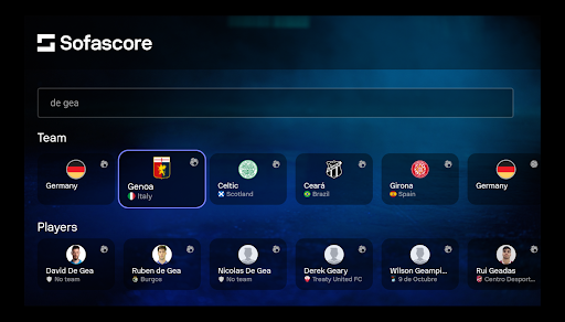 Sofascore: Live Sports Scores screenshot