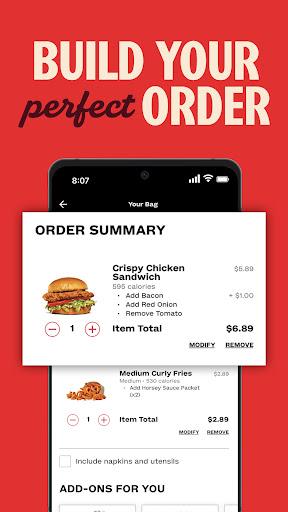 Arby's Fast Food Sandwiches screenshot