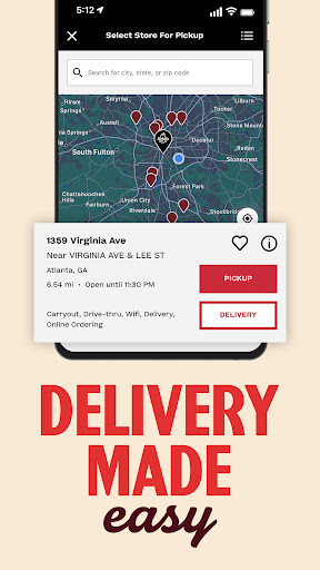 Arby's Fast Food Sandwiches screenshot