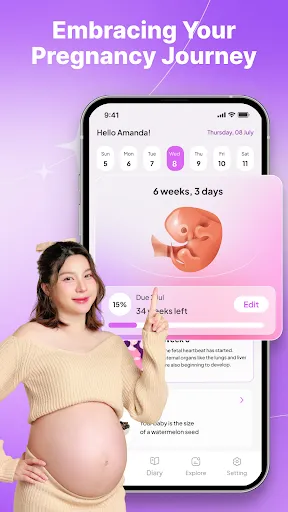 Pregnancy Track - Bump Journey screenshot