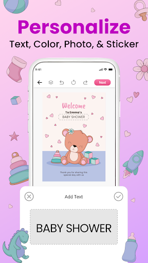 Invitation Maker - Card Design screenshot