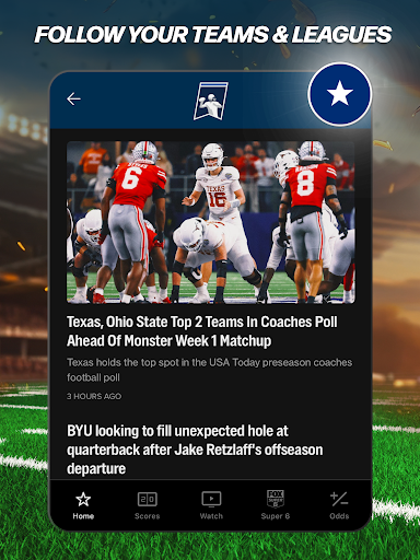 FOX Sports: Watch Live Games screenshot