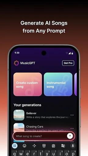MusicGPT - AI Song Generator screenshot