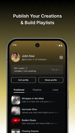 MusicGPT - AI Song Generator screenshot