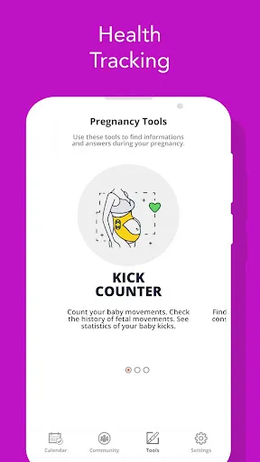 Pregnancy Tracker and Baby App screenshot