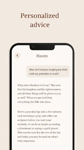 Haven - Bible Chat screenshot