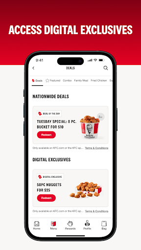 KFC US - Ordering App screenshot
