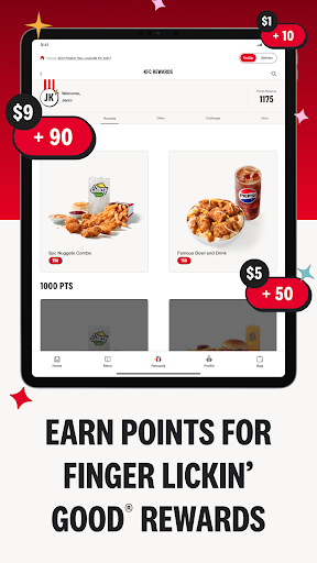 KFC US - Ordering App screenshot