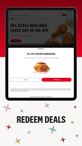 KFC US - Ordering App screenshot