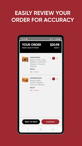 Penn Station East Coast Subs screenshot