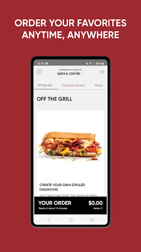 Penn Station East Coast Subs screenshot