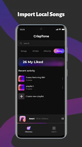 CrispTone: Offline Music screenshot